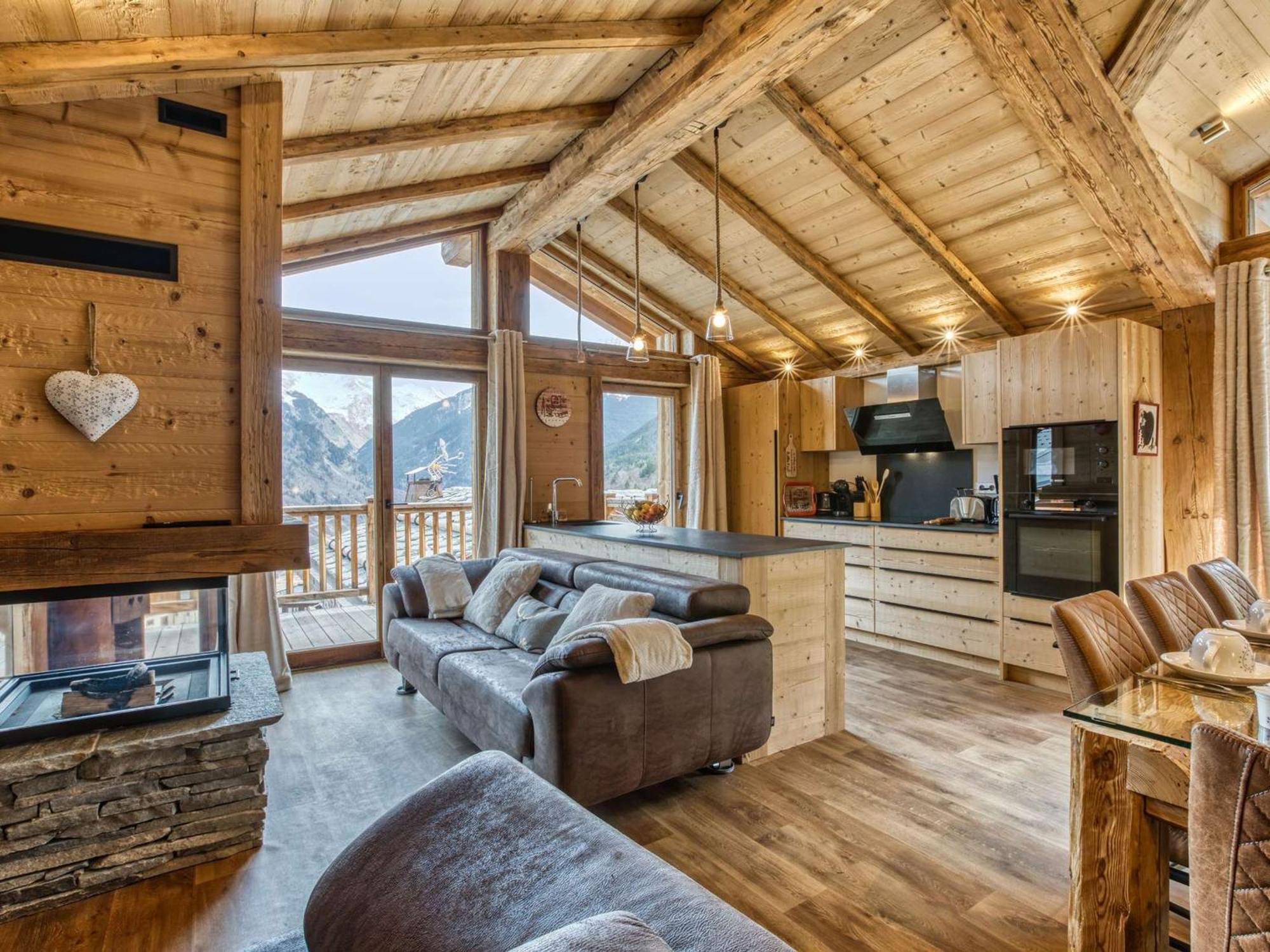 Chalet Alpin Elegant A Courchevel, 4 Chambres, Wifi, Parking, 8 Pers. - Fr-1-631-225 Exterior photo