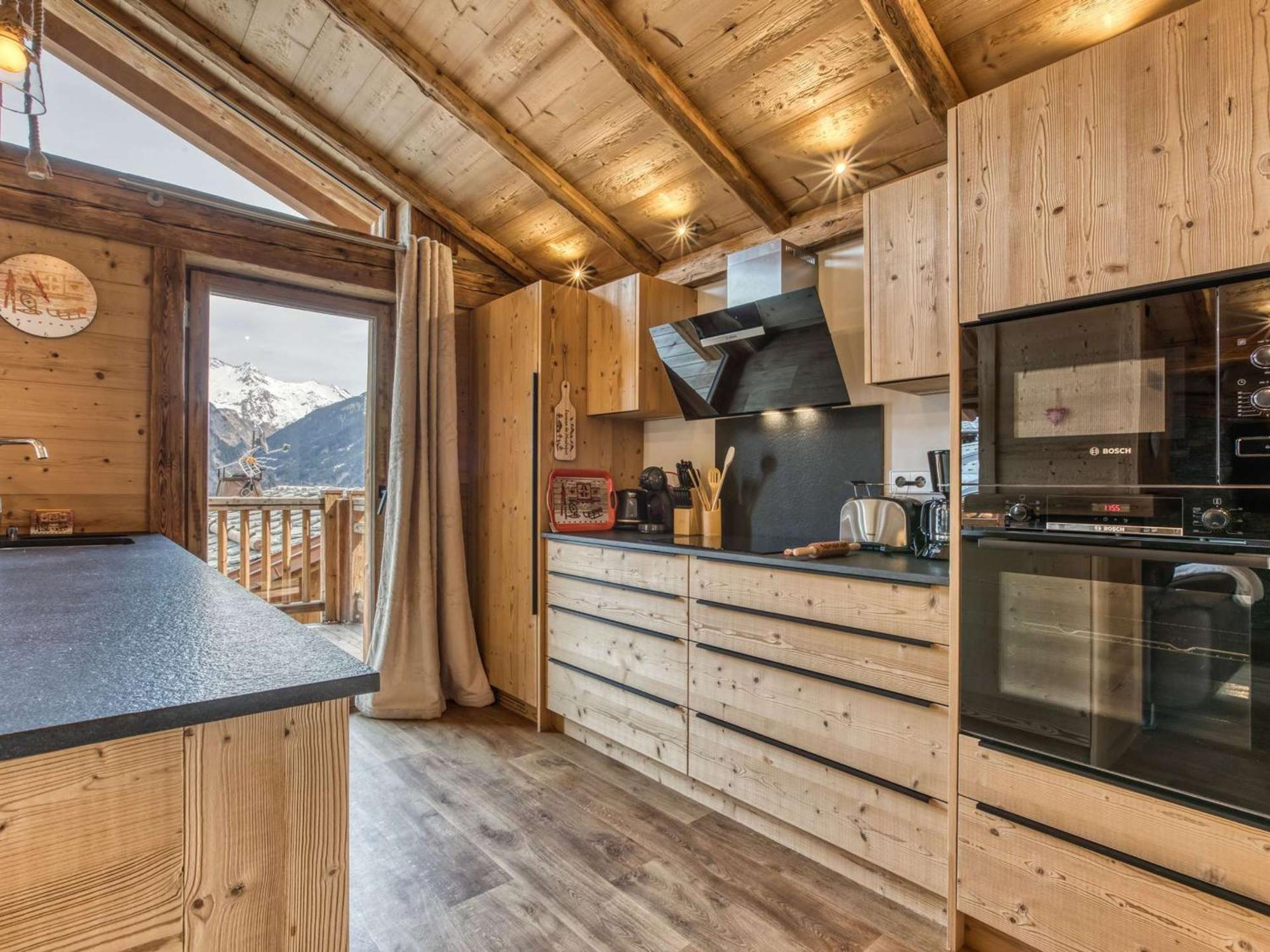 Chalet Alpin Elegant A Courchevel, 4 Chambres, Wifi, Parking, 8 Pers. - Fr-1-631-225 Exterior photo